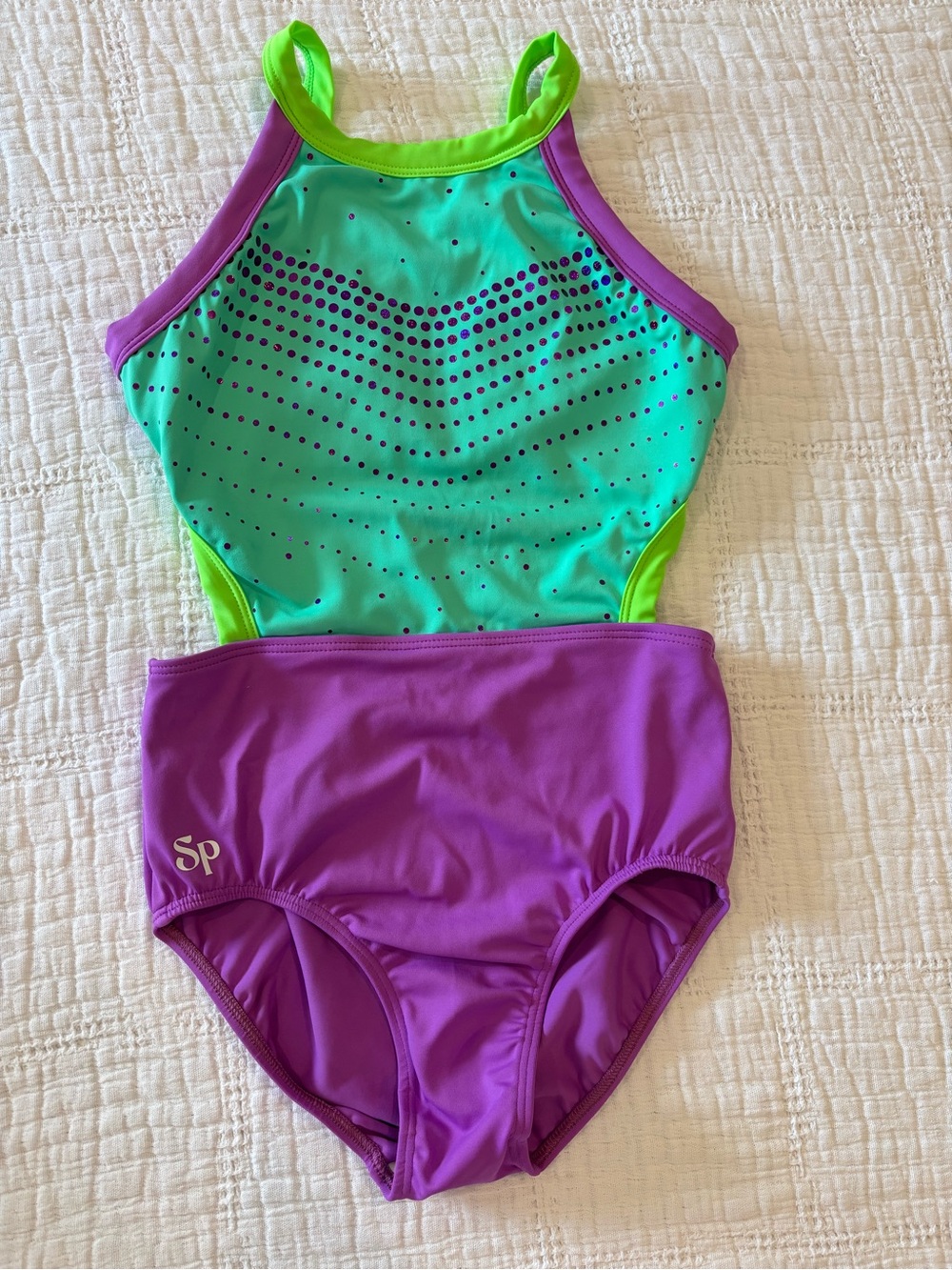 Sylvia P. Girls' leotard, size 12